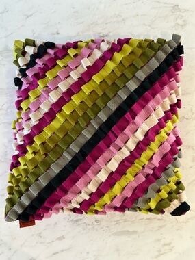 Missoni for Target Loops Toss Pillow- 16 x 16 inch Multi Colored Striped Pillow